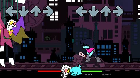 This mod is going to follow the events of Chapters 1 & 2, and have Deltarune style Mechanics along the way We have new note mechanics, never before seen battle mechanics, easter eggs, and fun remixs of your favorite Deltarune songs Along the way you&39;ll play as Kris, Susie, Ralsei, and Noelle . . Fnf deltarune mods